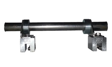 one pipe single rail snow system used with the s 5 clamp and is an alternative to the S-5 DualGard Pipe Snow Rail System